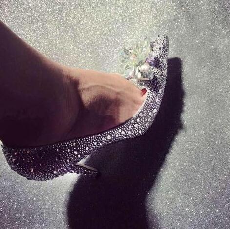 cinderella luxe heels