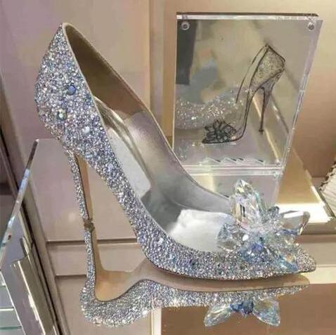 cinderella luxe heels