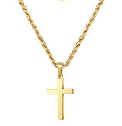 Light Luxury Cross Pendant Necklace