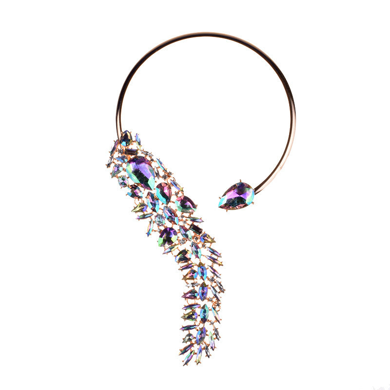 Luxury Full Diamond Flower Necklace