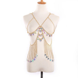 European And American Sexy Hollow Glow Body Chains