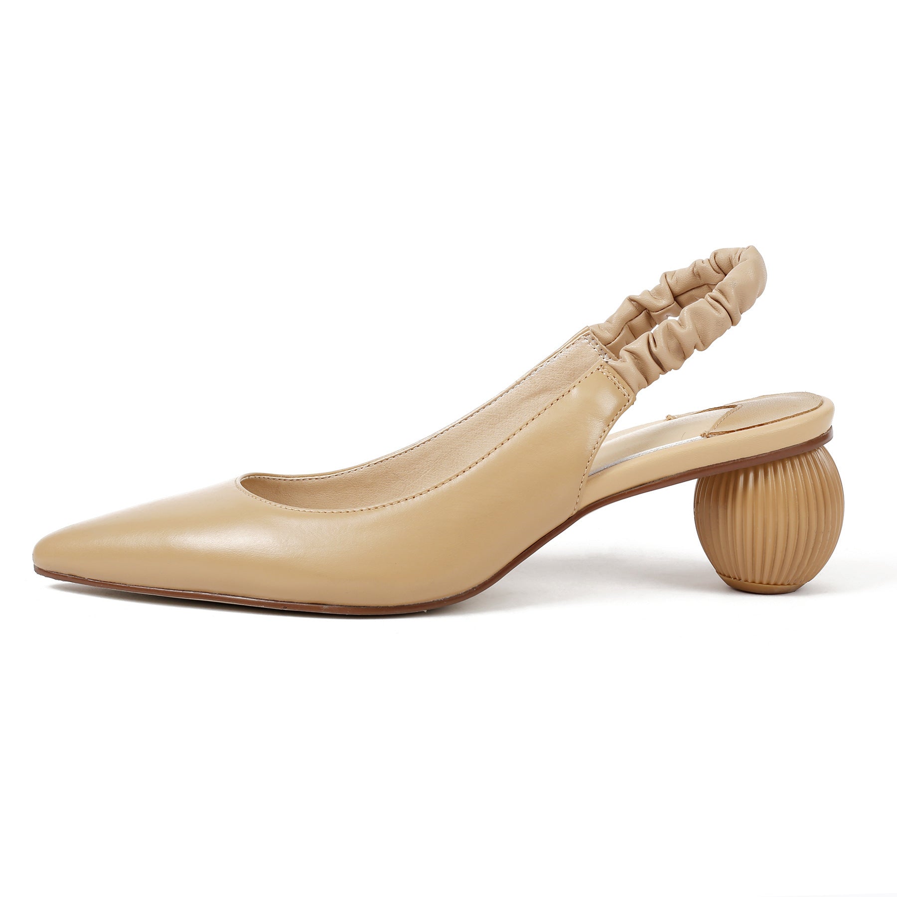 Female spherical heel high heels