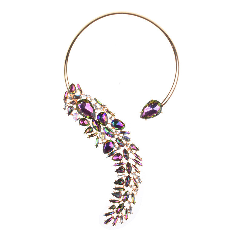 Luxury Full Diamond Flower Necklace