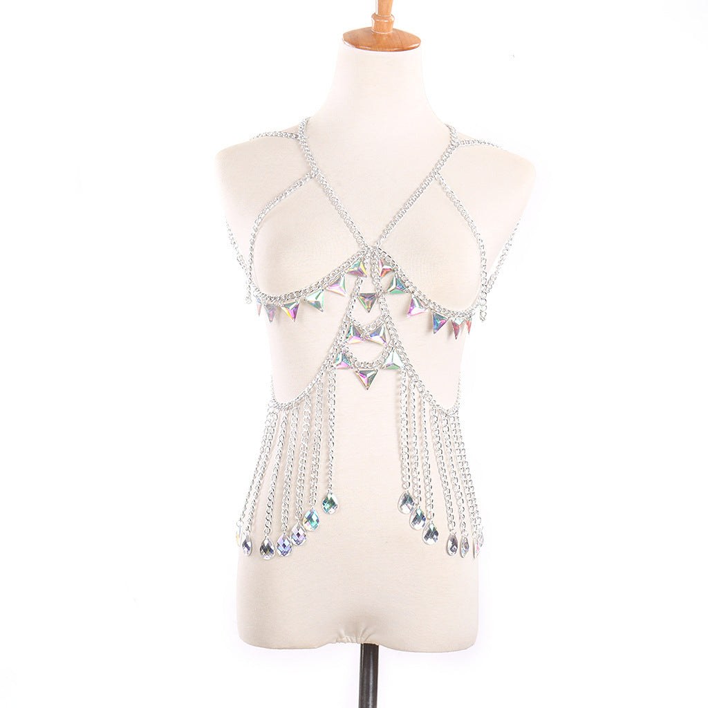 European And American Sexy Hollow Glow Body Chains